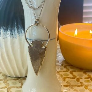 Arrowhead necklace
